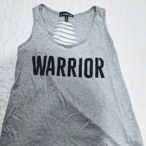 Warrior gym tank